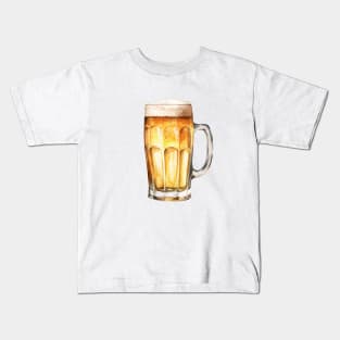 Pint of Beer Art Kids T-Shirt